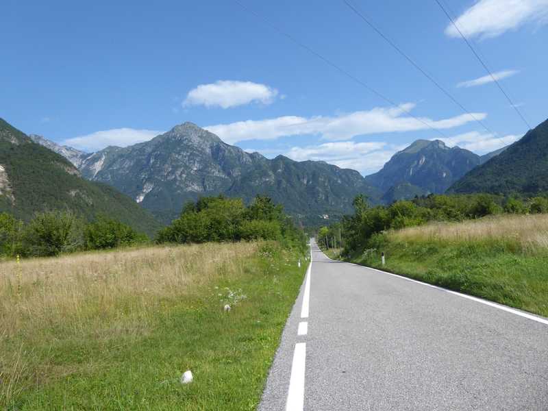 The final descent to the camp site