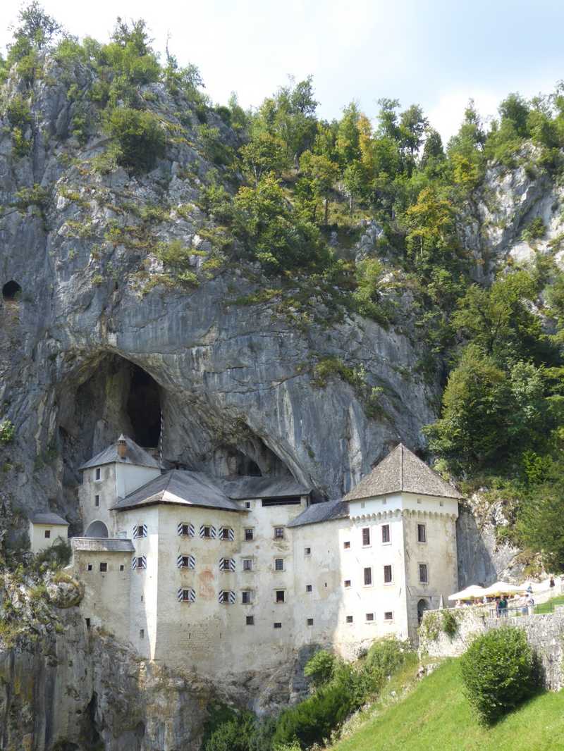 Predjama castle. Tourist hell not pictured.