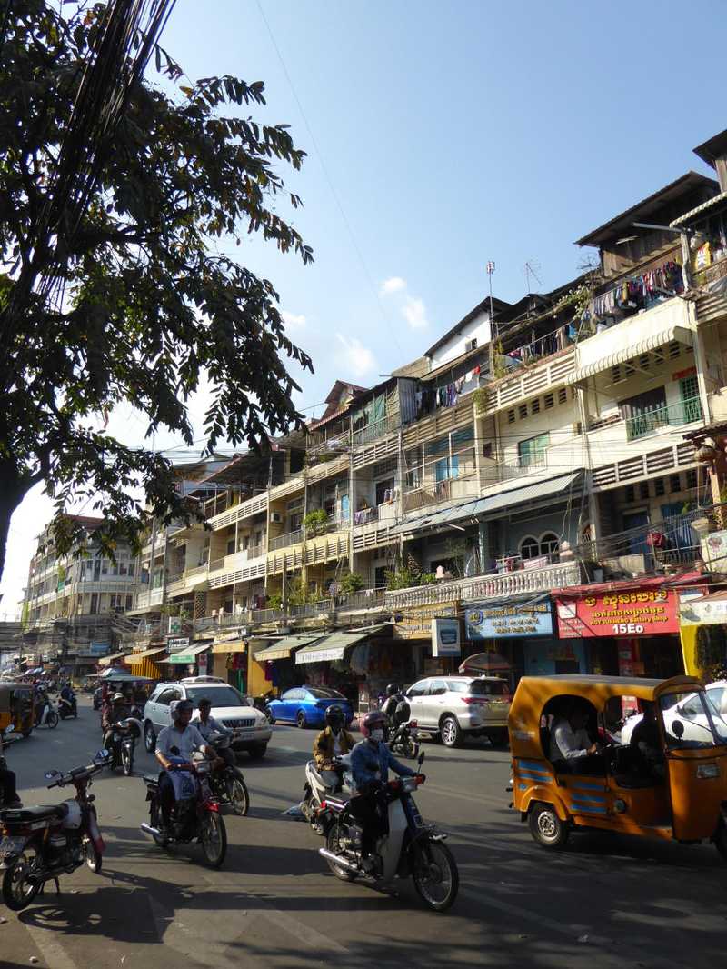 The un-posh bit of Phnom Penh